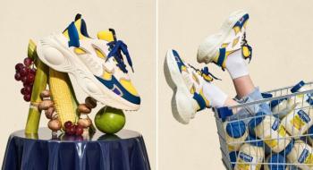 Бренд Unilever створив кросівки із залишків їжі у смітнику Рис.1