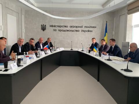 В Мінагрополітики відбулась зустріч з представниками чеської компанії, щодо впровадження пілотних проектів Рис.1
