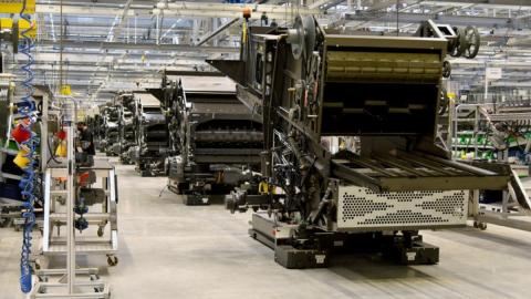 Claas відновив виробництво комбайнів на заводі в Німеччині Рис.1