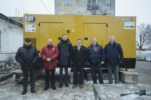 За співпраці з Мінагрополітики та ФАО перші генератори від Уряду Німеччини доставлено українським виробникам продуктів харчування Рис.1