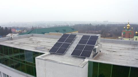 Вінницький аграрний університет створив гібридну сонячну електростанцію Рис.1