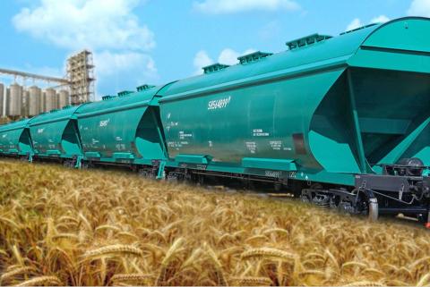 Зернові витісняють гірничників з ринку ЖД перевезень Рис.1